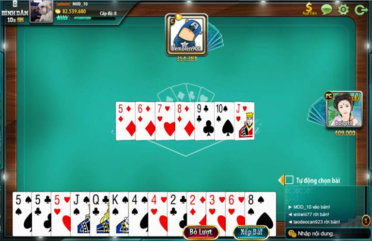 Game bài tiến lên